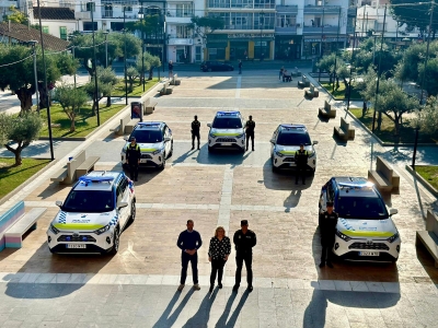 Policía Local de Fuengirola incorpora todoterrenos híbridos a su flota de vehículos patrulla