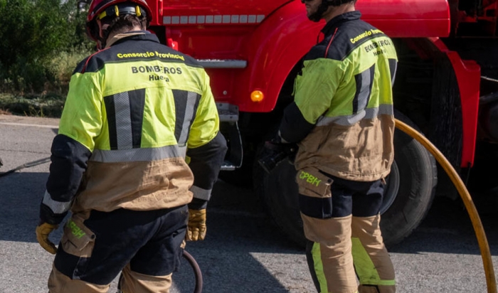 Una persona fallecida en el incendio de una chabola en Lucena del Puerto