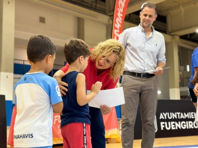 Ana Mula clausura el Campus Deportivo de Verano en el que han participado más de 300 niños de Fuengirola en julio y agosto