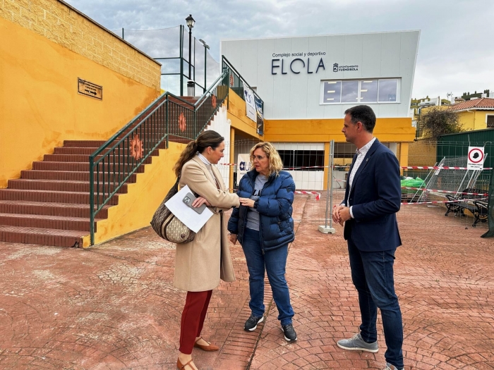 Fuengirola crea un nuevo espacio polivalente en el Complejo Elola dentro del Plan de Mejora de Infraestructuras Deportivas