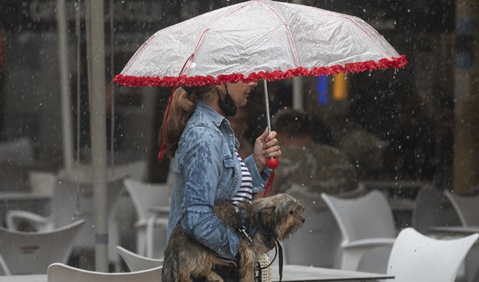 Ampliado el aviso naranja por lluvias a Cádiz, Málaga y Granada