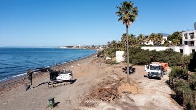 Comienzan las obras de un nuevo tramo de corredor litoral en la zona de Benamara