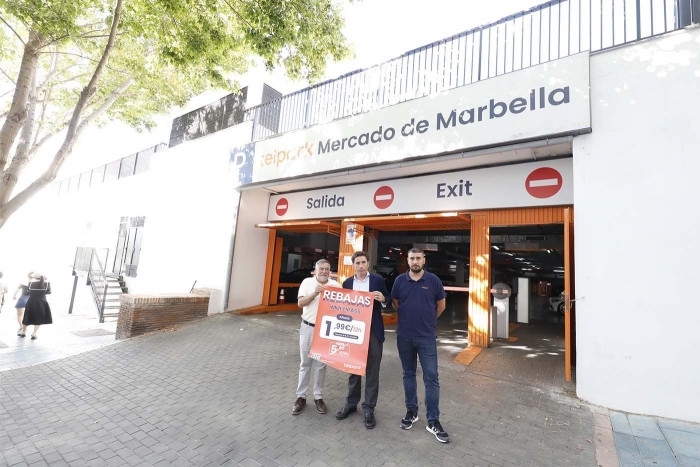 Nuevo acuerdo con dos aparcamientos del centro de Marbella para facilitar los estacionamientos y fomentar el comercio y la restauración local