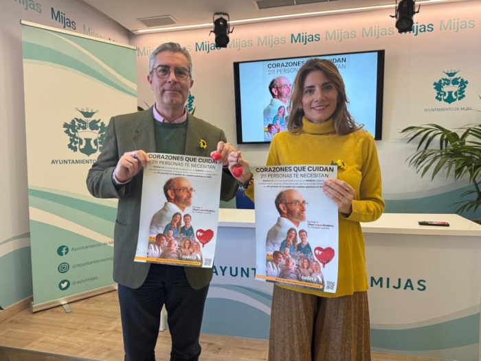 Mijas se suma a la campaña ‘#SoyCorazónCudeca’ impulsada por la Fundación Cudeca