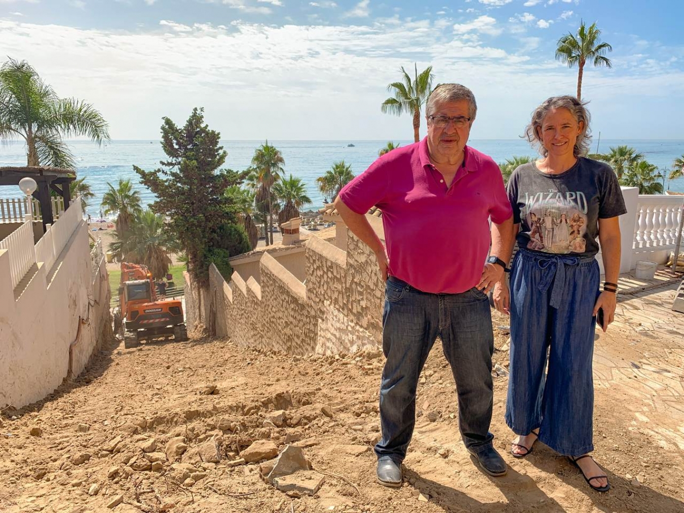 El Ayuntamiento de Benalmádena gastará 133.854 euros en la remodelación de la escalera de acceso a la playa Santa Ana