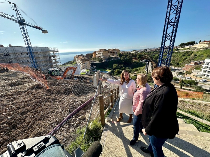 El Ayuntamiento de Fuengirola avanza en las obras de las 24 Viviendas de Apoyo Municipal de Carvajal